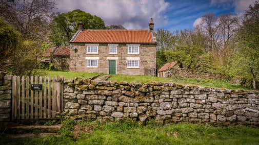 The exterior of Cockayne Cottage, Yorkshire